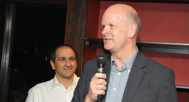 אורח כבוד בהזמנת משה חורב היה דיוויד קלגן, הבוס הישיר של חורב, שכל שנה מתפעל מחדש מהתוצאות שחורב מביא לו וגם מהמשלחת הגדולה שמגיעה איתו