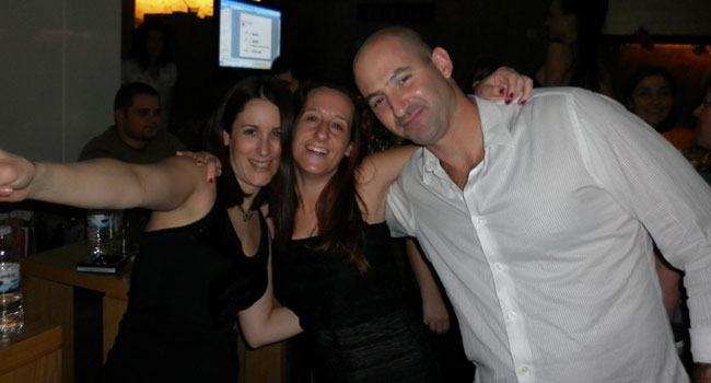 מימין: בועז ענבל, מנהל הפעילות של מטריקס גלובל בבולגריה, שרון אשכנזי מנהלת גיוס ישראל, תמה סמולר מנהלת גיוס בולגריה