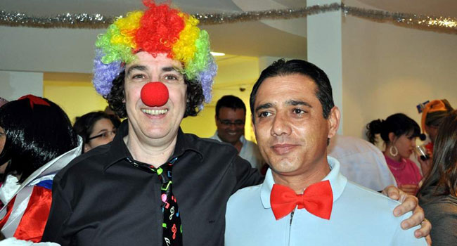 אילן ישראל (מימין) וחמי מילר, אגף אוטודסק באומניטק