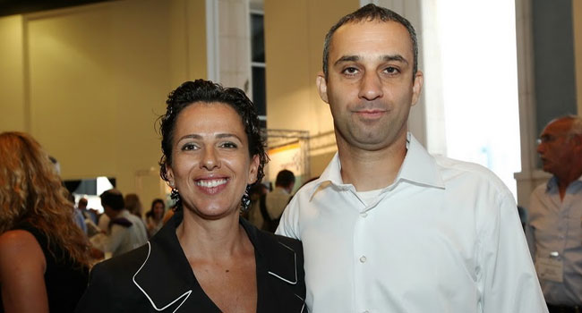 שמוליק סיטון, מנהל תחום Business Analytics, סאפ ישראל (מימין) וסתווית נבון, משנה למנכ"ל סאפ ישראל