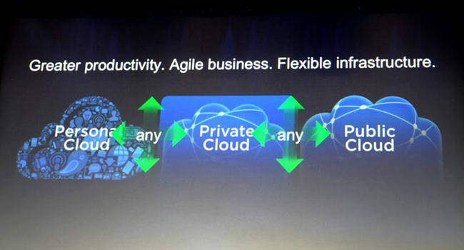 מהות עידן שלושת העננים, בו סיטריקס מייעדת לעצמה נתח גדול כשהיא מאפשרת לעבור בין סוגי העננים. צילום: פלי הנמר