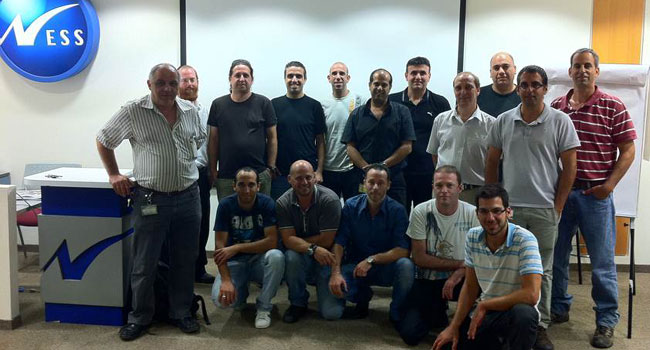 משתתפי קורס הכשרת מנהלי חדר מחשב של נס ישראל