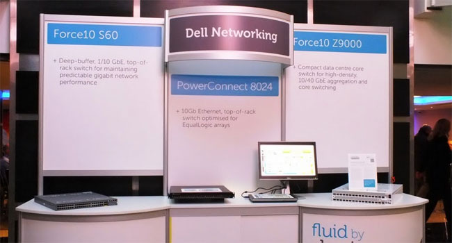 דל מציע ללקוחותיה תשתית אחודה של אחסון, שרתים וגם רישות, לאחר רכישתה של החלוצה במיתוג אתרנט 10GB, חברת FORCE10