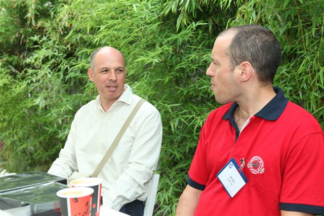 מימין: יניב כץ ואלכסיס רוטגולד, בנק לאומי