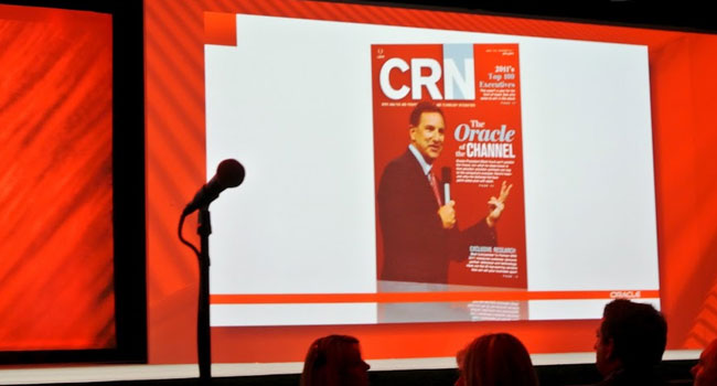 מארק הרד מוכתר כ-"אורקל" של ערוץ השותפים בגיליון נובמבר האחרון של מגזין ההפצה הגדול בעולם CRN (ר"ת Computer Resellers News)