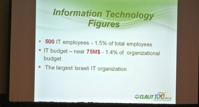 הכללית מציגה את עצמה גם כארגון ה-IT הגדול בישראל הכללית מציגה את עצמה גם כארגון ה-IT הגדול בישראל