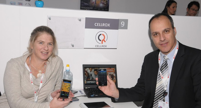 עומר אייפרמן - מנכ"ל CELLROX, ביחד עם רנית פינק - סמנכ"לית הפיתוח העסקי ב-CELLROX