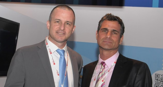מימין: איתן פוגל - מייסד ומנכ"ל idomoo, ומיכאל אליאס - סמנכ"ל פיתוח עסקי