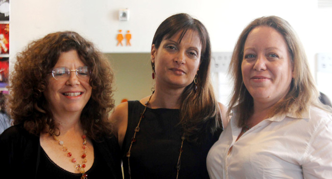 מימין: רוני ספיר, מנהלת מרכז התמחות Matrix Experience; אירית פרידליס, מנהלת מערכות מידע בשופרסל; ורנית זקצר, סמנכ"ל טכנולוגיות במטריקס