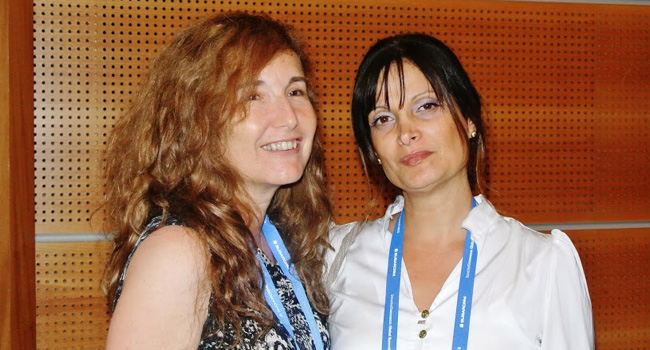 נצפו לקוחות מישראל. רוני ברנוב (משמאל), המנמ"רית של YES, לצידה אירית פרידליס-וינשטיין - מנהלת תחום CRM ו-BI, אגף מערכות מידע של שופרסל