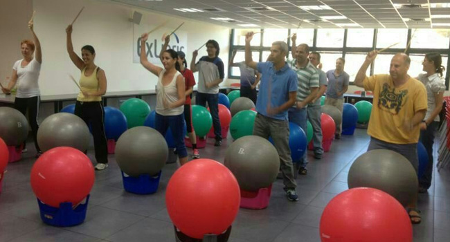 העובדים בפעולה. שבוע בריאות באקס ליביריס