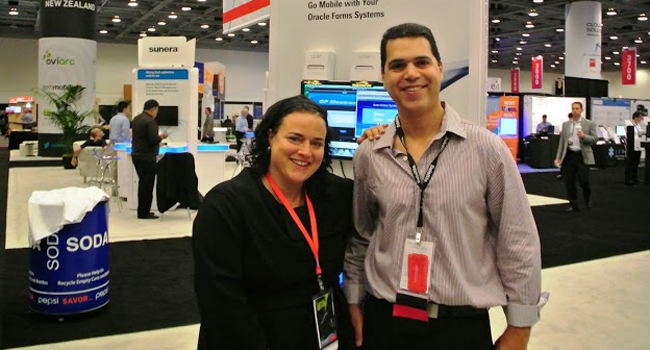 מיה אורמן, שעברה באחרונה להתגורר ולעבוד בבוסטון, ויוסי נקש - שותפה ב-AuraPlayer