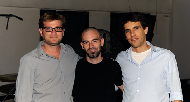 מימין: אלדר רטר, מנכ"ל XGlobe; דניאל אנגלמן, סמנכ"ל תפעול XGlobe; ואופיר צביק, סמנכ"ל טכנולוגיות XGlobe