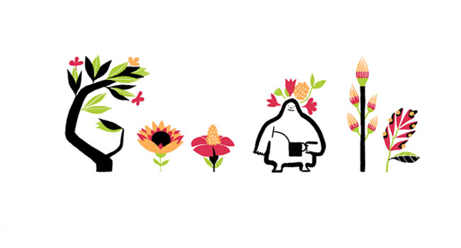 איך יודעים שבא אביב? גוגל מפרסמת דודל