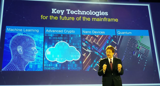 ועתידו של המיינפריים של יבמ בשירות לקוחותיה הנאמנים: במכונות לומדות, הצפנה מתקדמת, התקני ננו ומיחשוב קוואנטי (ביולוגי)