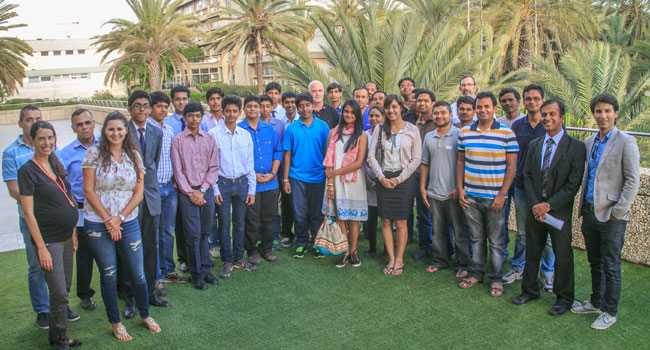 מפגש הפתיחה של תוכנית הקיץ , שהתקיים בתחילת יוני בפקולטה להנדסה באוניברסיטת תל אביב