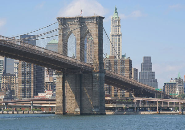 גשר ברוקלין בניו-יורק. צילום: BigStock