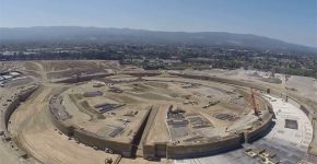 "ספינת החלל" הענקית של אפל. צילום: מתוך הסרטון