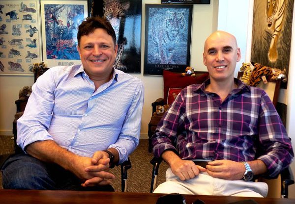 מימין: אריק מיפנו, סמנכ"ל מכירות במג'יק ישראל, ויובל לביא, סגן נשיא לתמיכה ושירותים מקצועיים במג'יק העולמית