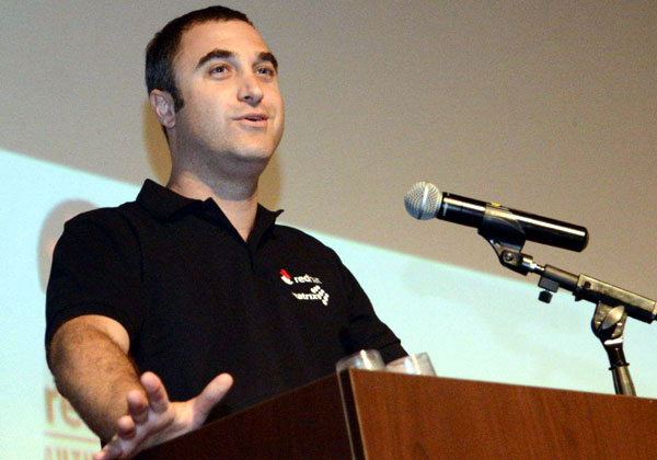 מוטי הדס, סגן מנהל חטיבת מוצרי התוכנה של מטריקס, נציגת רד-האט בישראל. צילום: ליאת מנדל