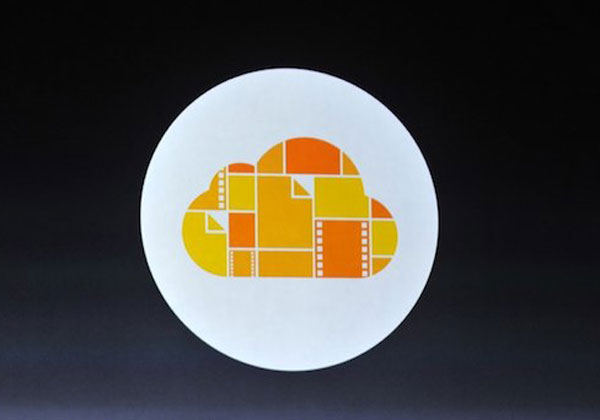 החלון של אפל לחלונות. iCloud Drive