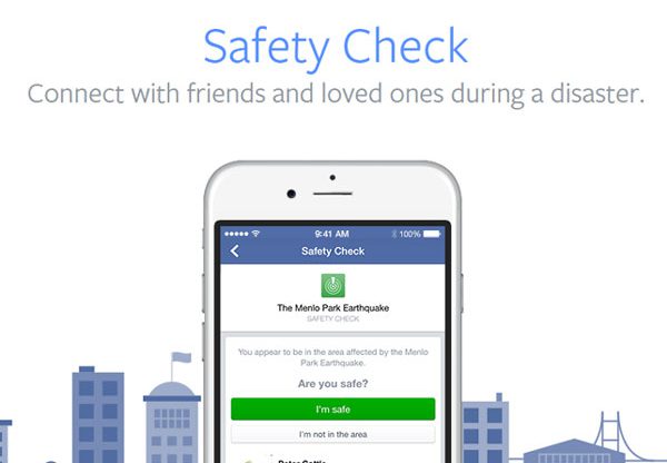 אפשר להירגע. Safety Check של פייסבוק