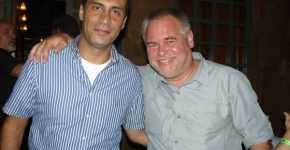 מימין: יוג'ין קספרסקי, מייסד ומנכ"ל קספרסקי, ותומר פרי, מנכ"ל אינוקום מקבוצת אמן