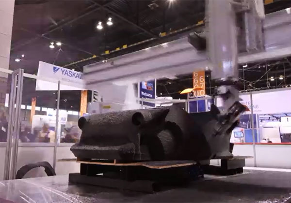 ה-Starti בתהליך ההדפסה. צילום: מתוך הסרטון