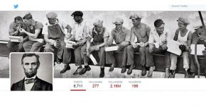 הקלות הבלתי נסבלת של השיתוף. עמוד הציוצים של History In Pictures