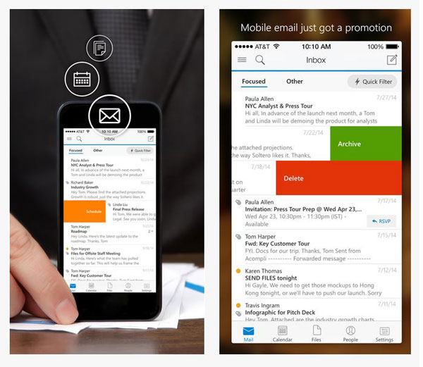 לא נח לרגע. Outlook