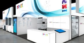 דגם הביתן הישראלי בתערוכת MWC בברצלונה