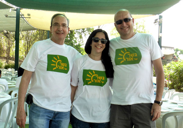 מימין: איתמר גוטהרץ, אור-לי עופר ולייזי אורן