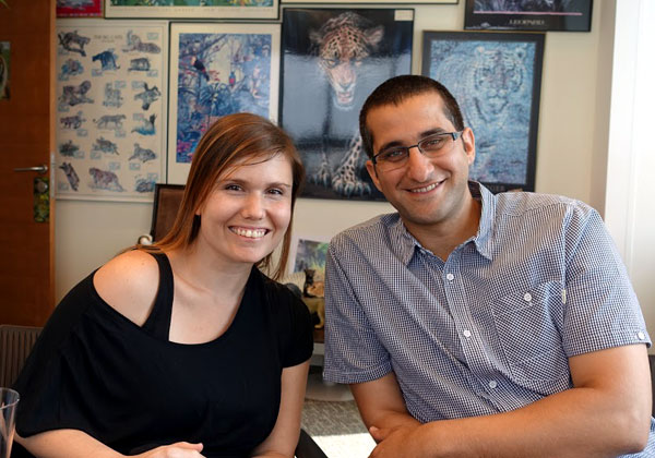 באו לבקר במאורת הנמר: אלירן לזר ואורטל הגואל, שניים מארבעת היזמים של PushApps