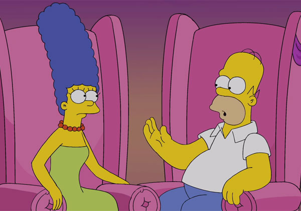 הומר ומארג' סימפסון - ביחד לנצח? מתוך הסרטון