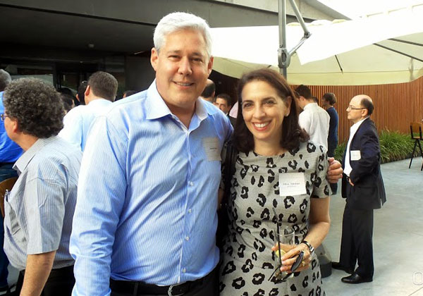 מימין: איילין טולדנו, שותפה מנהלת לתחום השירותים הפיננסיים ב-KPMG, ודורון ספיר, מנכ"ל כאל