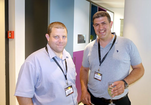 מימין: אורן דרור, דירקטור בקבוצת עזריאלי, לשעבר סמנכ"ל אגף האנטרפרייז במיקרוסופט ישראל; ורן אחיטוב, מקרן ההון-סיכון מאגמה, לשעבר מנהל הטכנולוגיות הראשי של אמדוקס