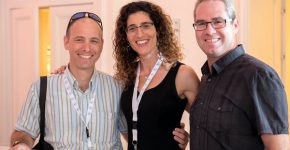 מימין: דרור זעירא, סמנכ"ל חטיבת סאפ ומנהל תחום פתרונות משאבי אנוש באדוונטק; אלה פרגר, מנהלת מכירות בסאפ ישראל; ואסף אורטנר, סמנכ"ל פתרונות ERP בחטיבת סאפ באדוונטק