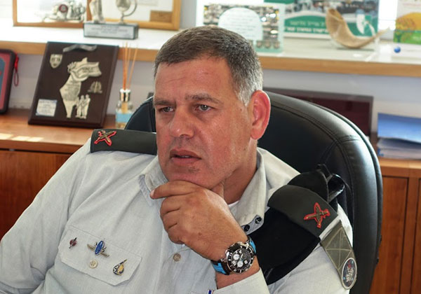 הקשר"ר היוצא, תא"ל אייל זלינגר. צילום: פלי הנמר