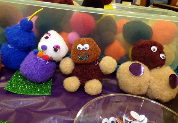 בובות שיצרו הילדים