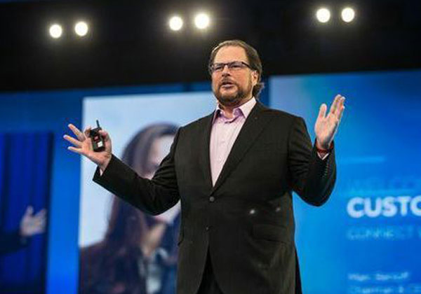 מארק בניוף, מנכ"ל סיילספורס. צילום: יח"צ