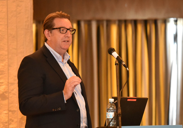 ג'רארד אליסון, סגן נשיא ג'וניפר העולמית ומנכ''ל אזור EMEA בחברה. צילום: נדב כהן- יונתן