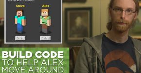 ינס ברגנסטן, מוביל הקריאייטיב בסטודיו Mojang ו-Blockly. צילום: יוטיוב.