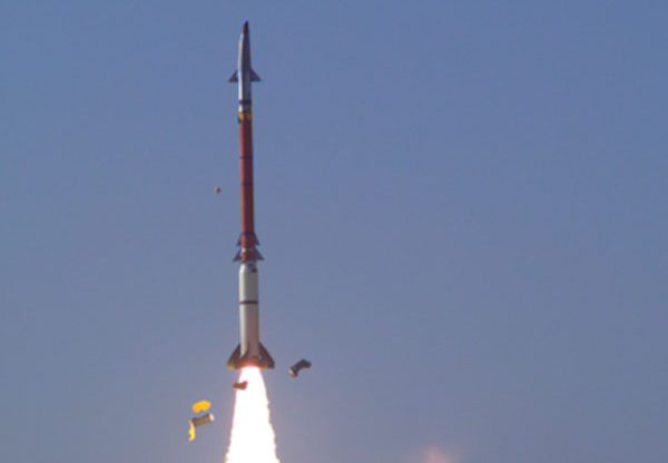 ניסוי שרביט קסמים. צילום: אגף דוברות והסברה, משרד הביטחון