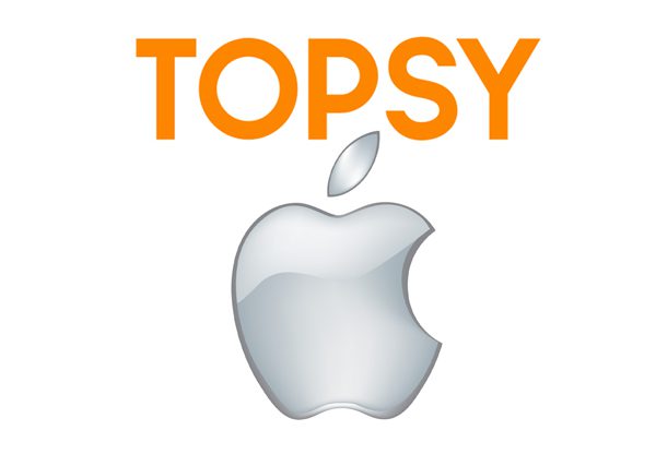 אפל נפרדת מ-Topsy Labs