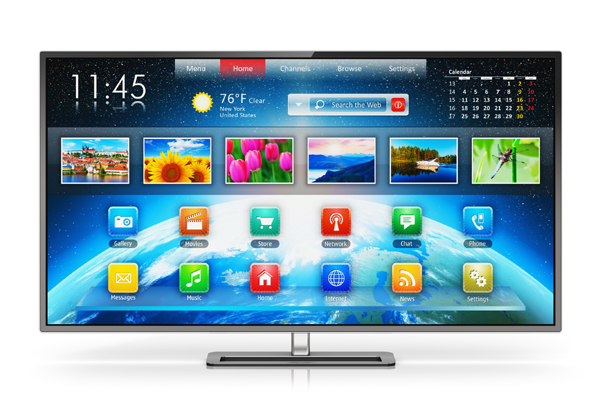 עושים חוכמות לטלוויזיה החכמה. צילום: BigStock