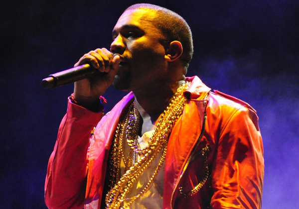 אולי בשירה זה יהיה יותר הגיוני. קניה ווסט בטירוף. צילום: ויקיפדיה