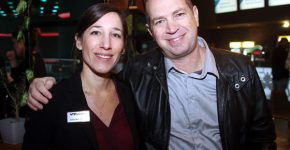 מימין: עמי דננברג, מהנדס מערכות בטלדור; ואפרת בן הרוש, מנהלת שותפים ב-VMware ישראל