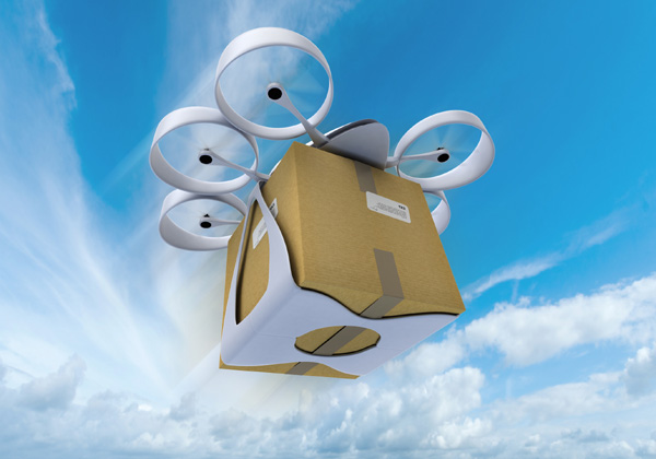 רחפני משלוחים. אילוסטרציה: BigStock