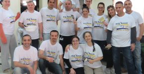 מתנדבי KLA-Tencor. צילום: יח"צ