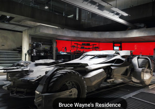 ה-Batmobile. צילום מסך